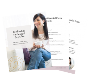 Ready to secure glowing client testimonials? Download the FREE Testimonial & Feedback Form Swipe Copy! Enter your information below to get the Swipe copy in your inbox instantly.