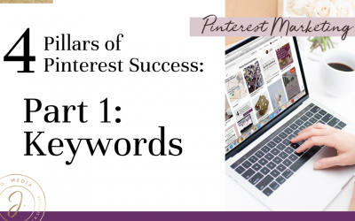 The 4 Pillars of Pinterest Marketing Success – Part 1: Keywords