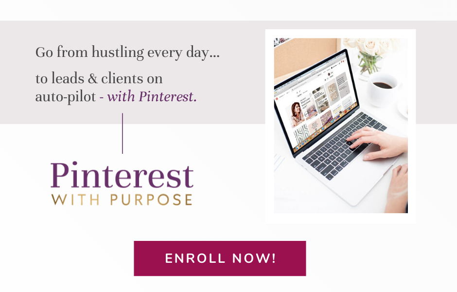 Pinterest marketing course for online coaches