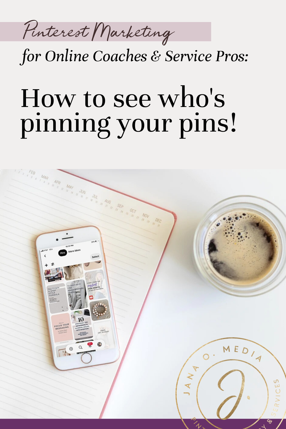 Can I see who pinned my pins? How to See Who Saved Your Pins on Pinterest  - Jana O. Media