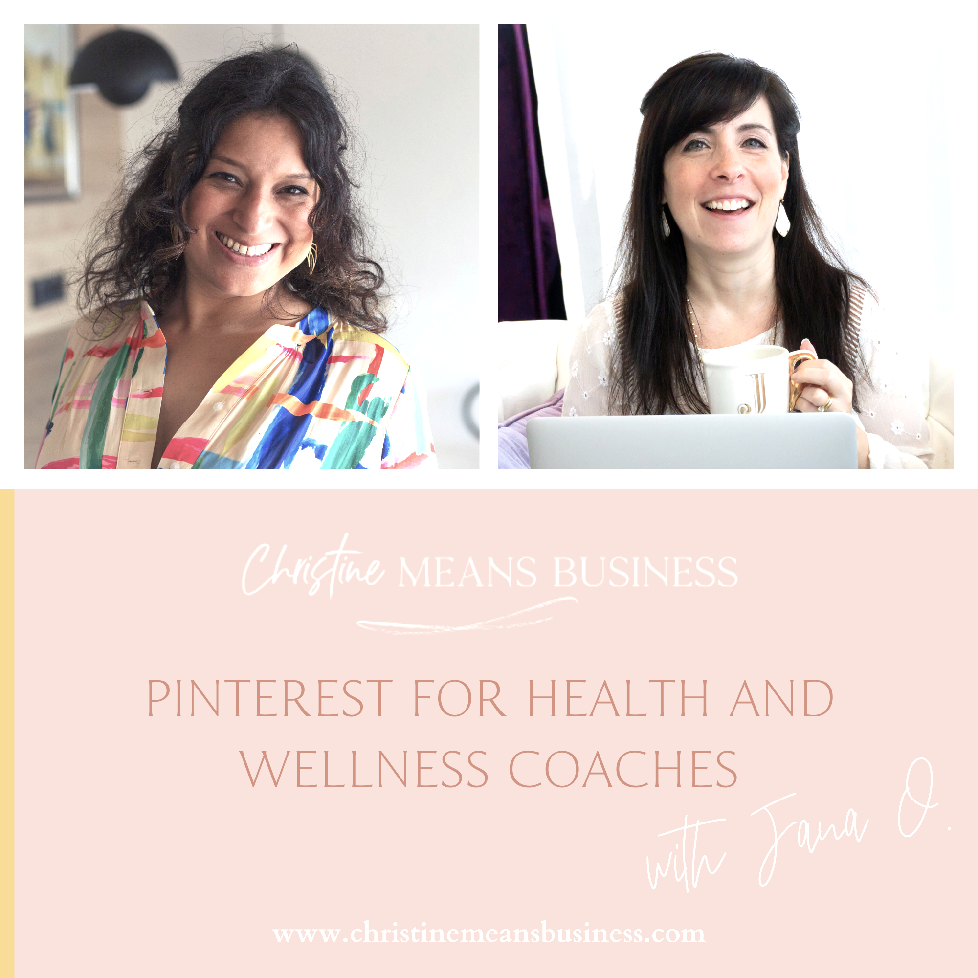 Pinterest for Health and Wellness Coaches episode