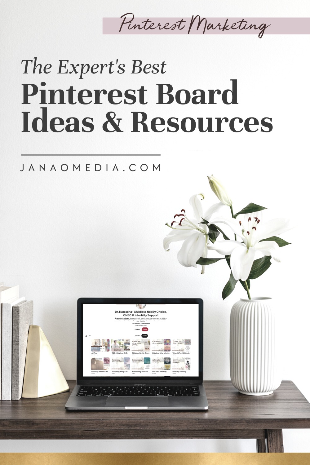 Pinterest Board Ideas & Resources for Beginners - Jana O. Media