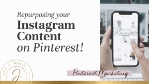 Repurposing your Instagram content to Pinterest
