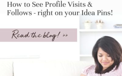 Which Pinterest Idea Pins Are Bringing You Profile Visits & Followers?