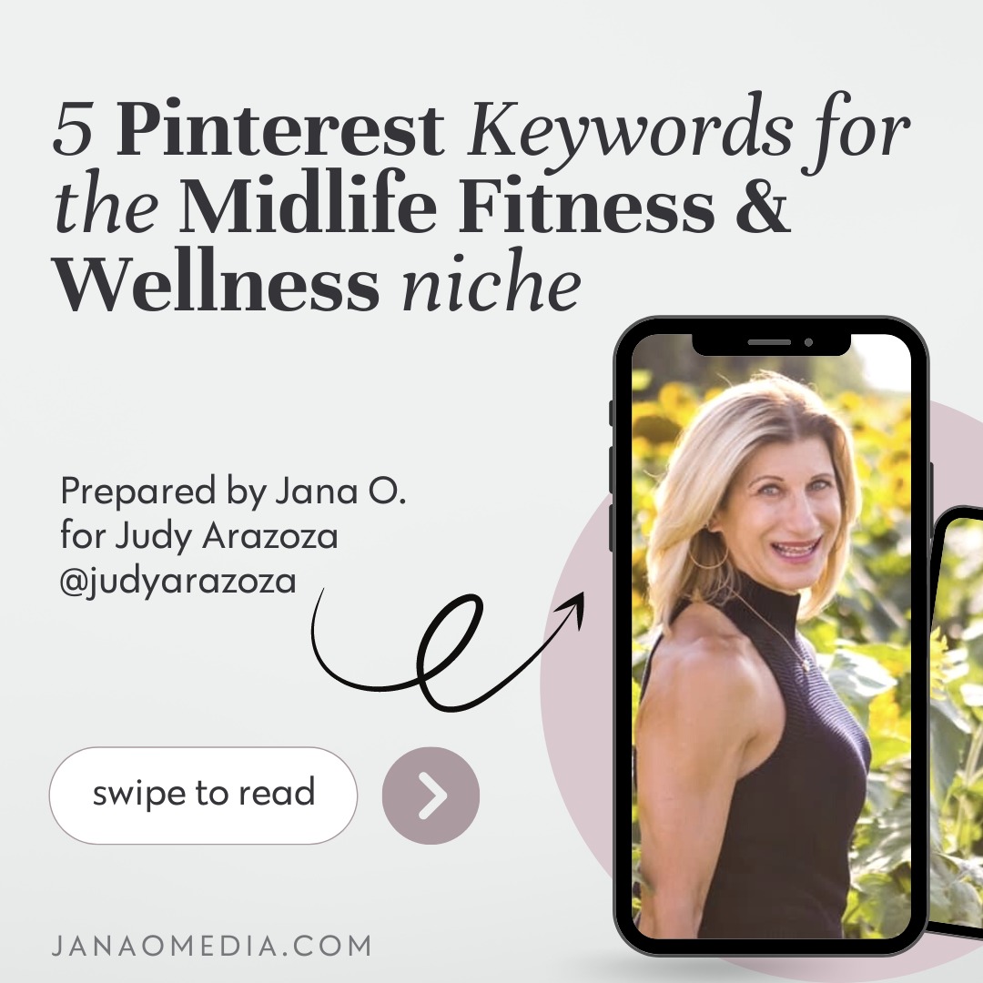 keywords for midlife fitness coach