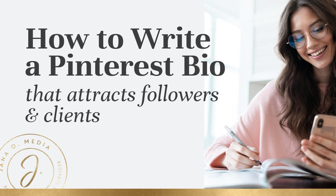 How to write a Pinterest bio