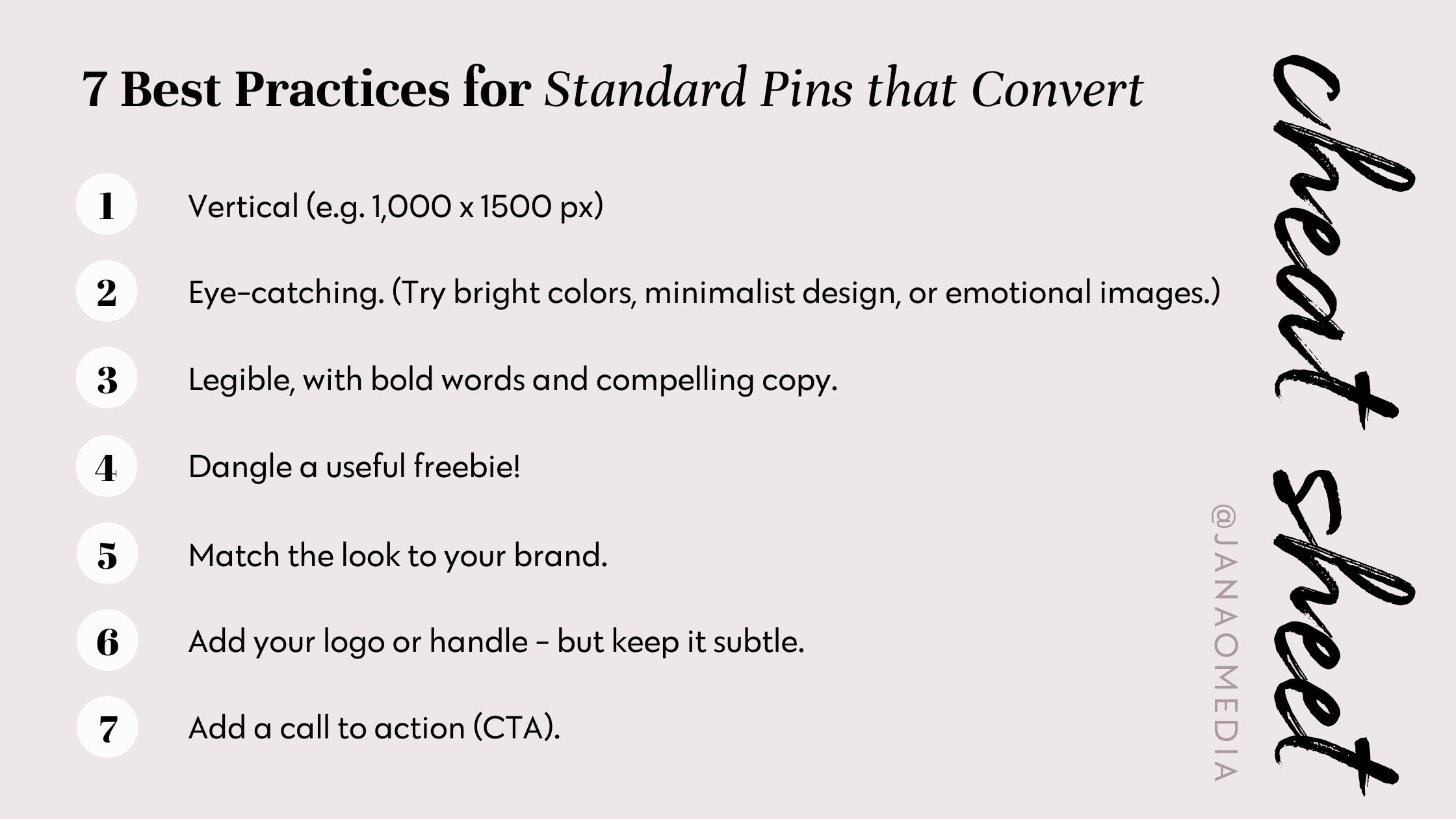 7 Best Practices for Standard Pinterest Pins that Convert 