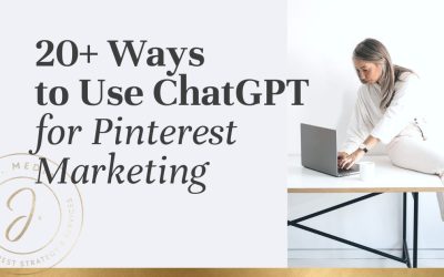 20 Ways to Use ChatGPT for Pinterest Marketing