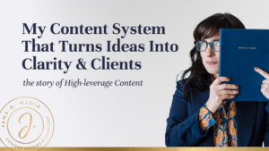 My Content System for Online Coaches and Service Providers That Turns Ideas Into Clarity & Clients (1)